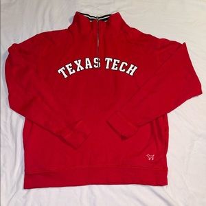 PINK Texas Tech pullover size small